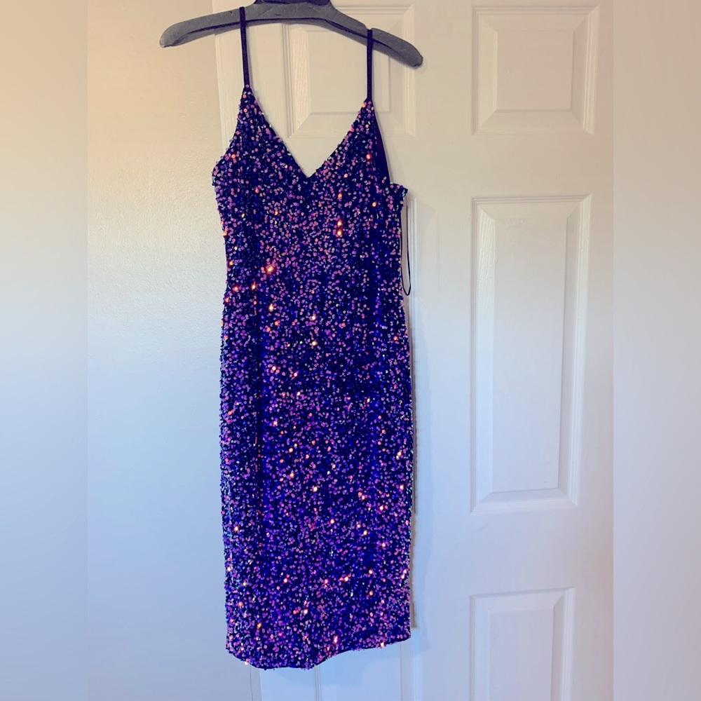 Dress from Fashion Nova. Size L with purple